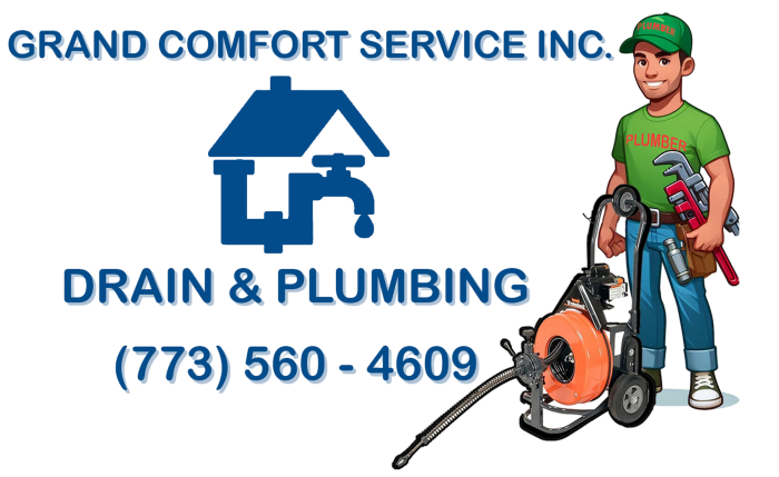 Grand Comfort Service Inc. logo Chicago and Suburbs Plumbing and Drain Cleaning